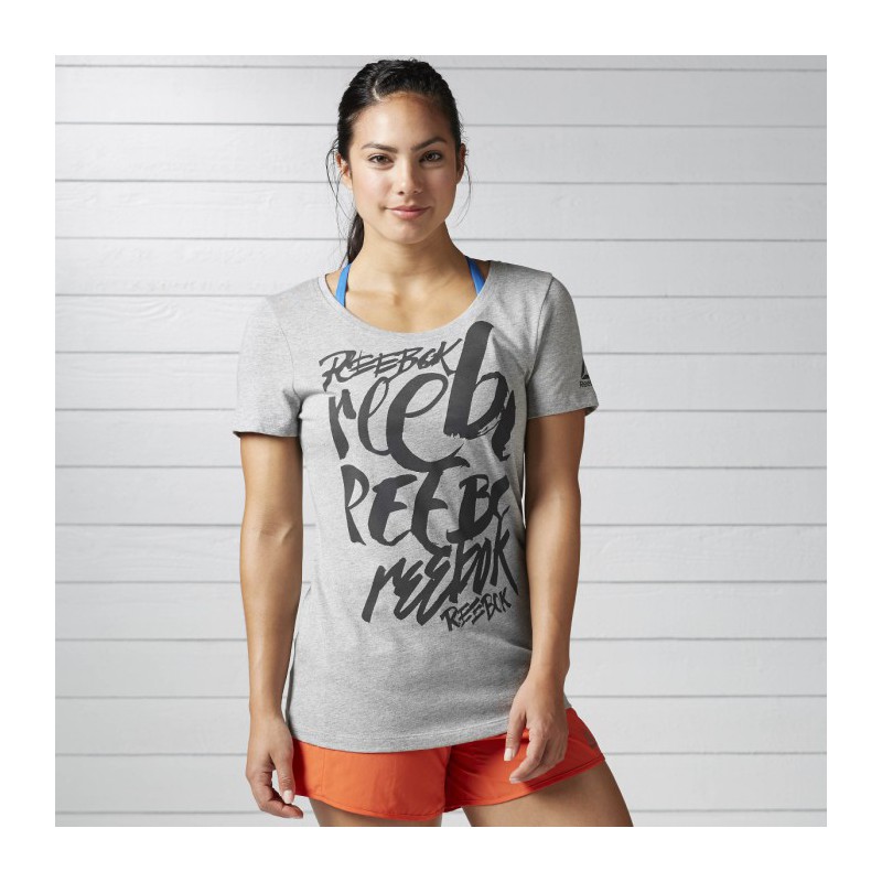 Dámské tričko SUPER SCRIPTY SCOOP NECK BK2111