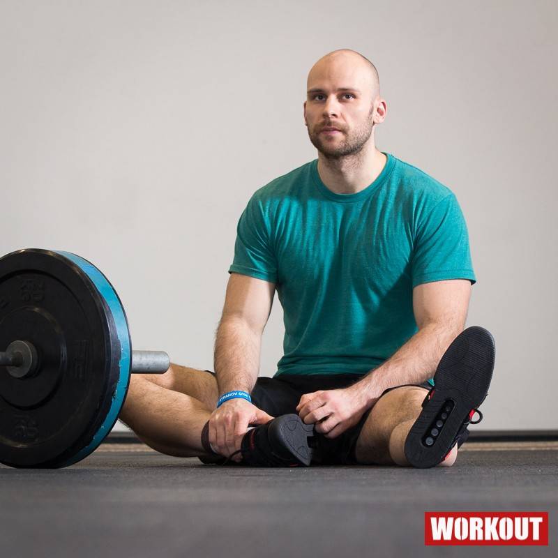 Weightlifting Shoes WORKOUT - black/red