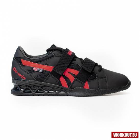 vzpěračské WORKOUT - black/red