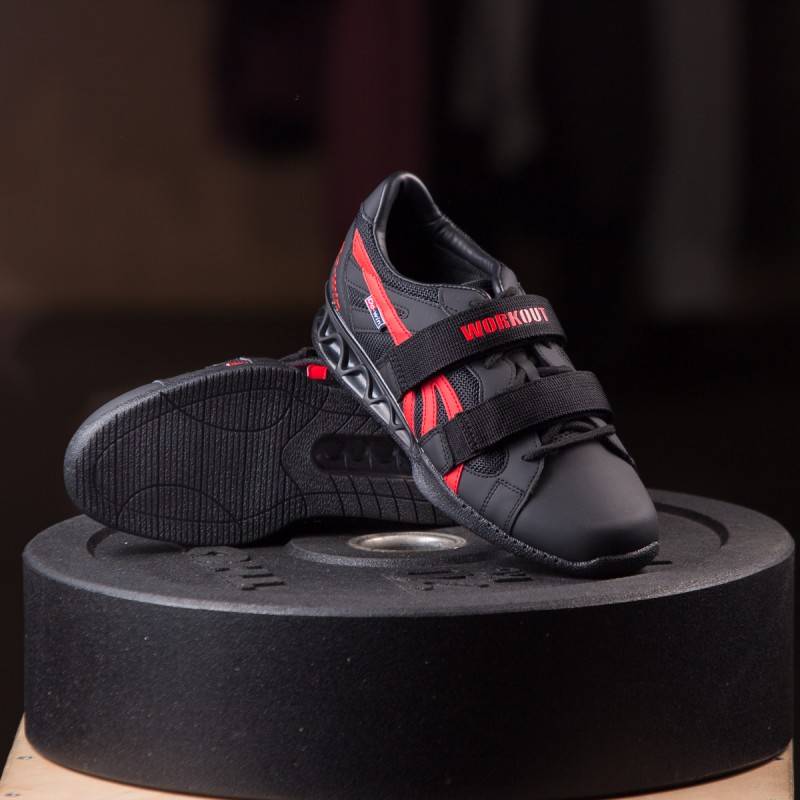 Weightlifting Shoes WORKOUT - black/red