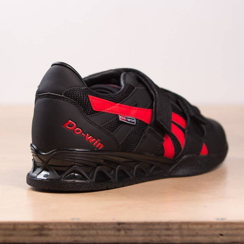 Vzpěračské boty WORKOUT - black/red