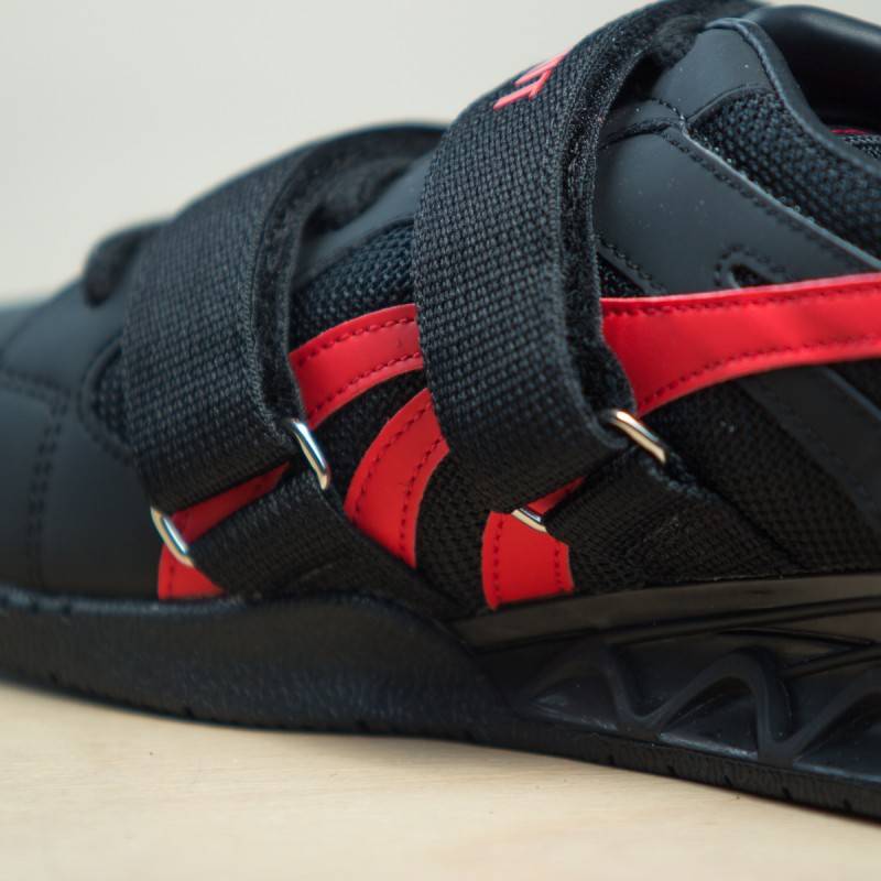 Vzpěračské boty WORKOUT - black/red