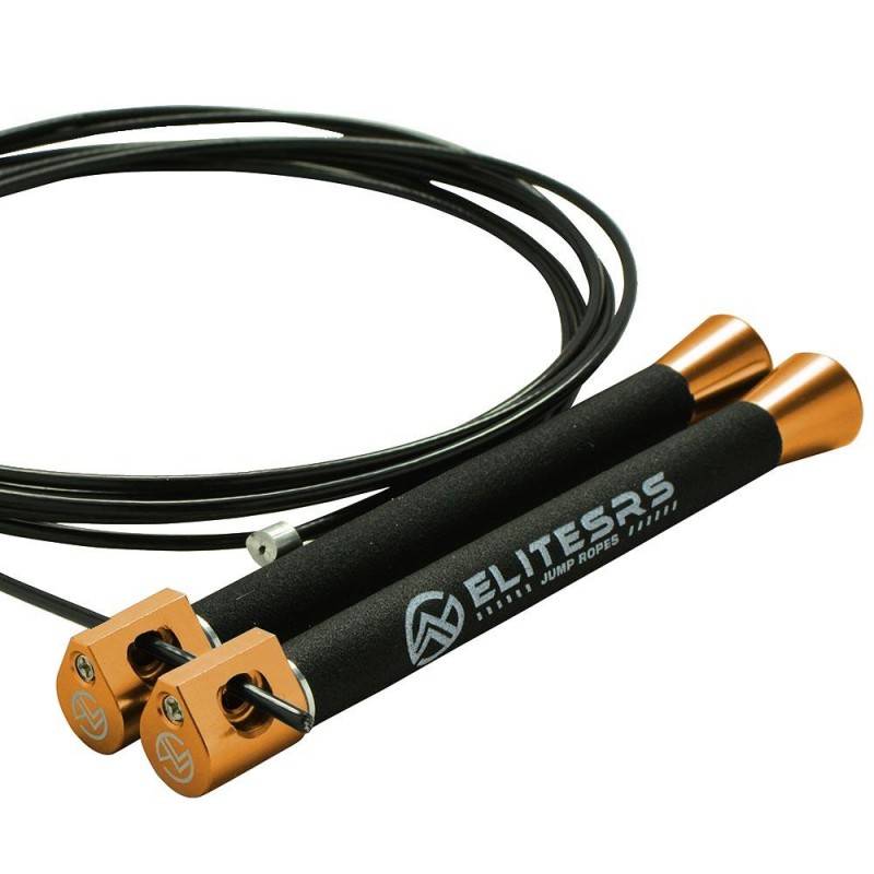 Geschwindigkeits-Springseil ELITE Surge 3.0 - gold/schwarz