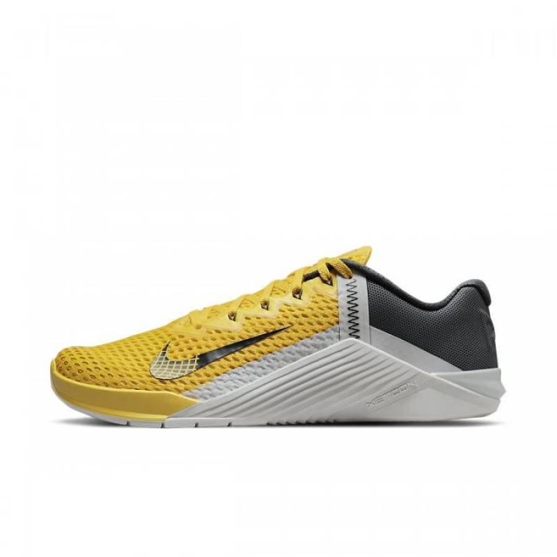 Pánské tréninkové boty Nike Metcon 6 - Citron/Smoke Grey