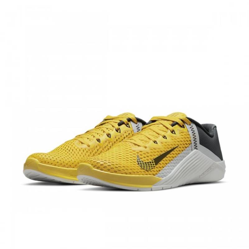 Man training Shoes Nike Metcon 6 - lemon/Smoke Grey