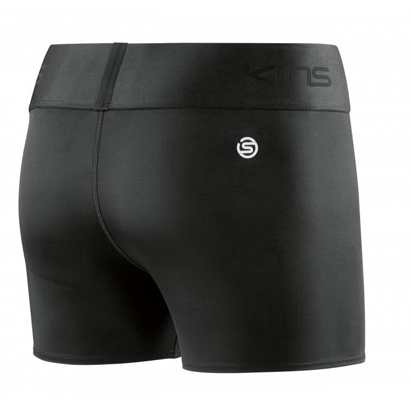 Damenshorts kompressions SKINS - schwarz