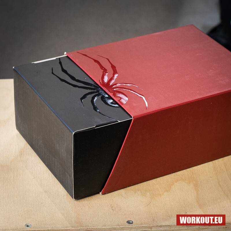 Weightlifting Shoes SPYDER TRAPDOOR - black/red