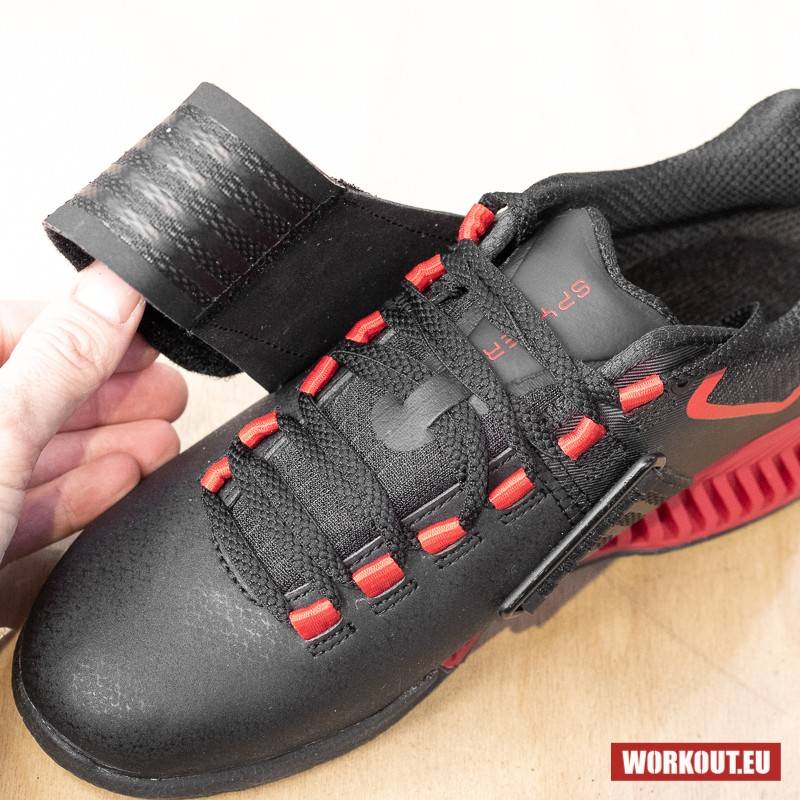 Weightlifting Shoes SPYDER TRAPDOOR - black/red