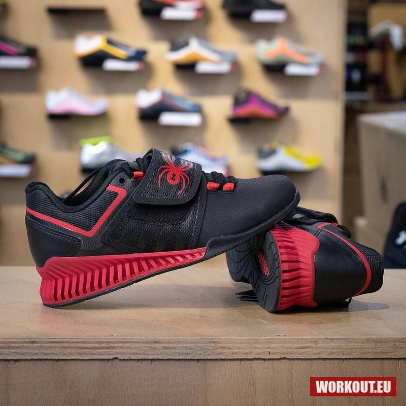 Gewichtsheben Schuhe SPYDER TRAPDOOR - schwarz/rot