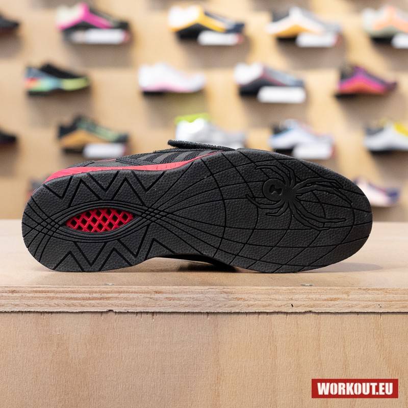 Gewichtsheben Schuhe SPYDER TRAPDOOR - schwarz/rot