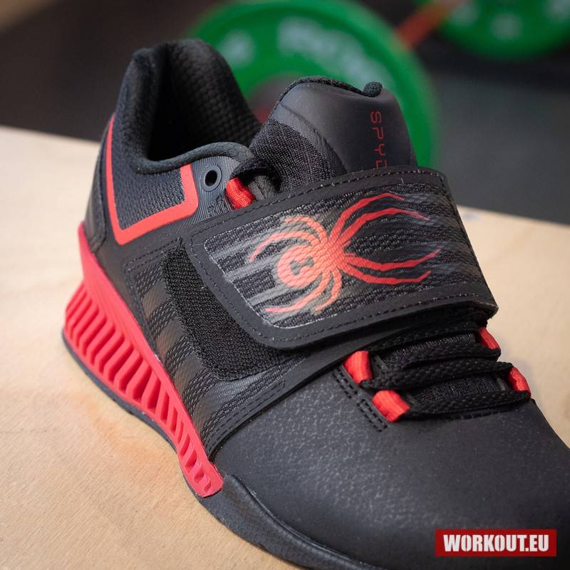 Gewichtsheben Schuhe SPYDER TRAPDOOR - schwarz/rot