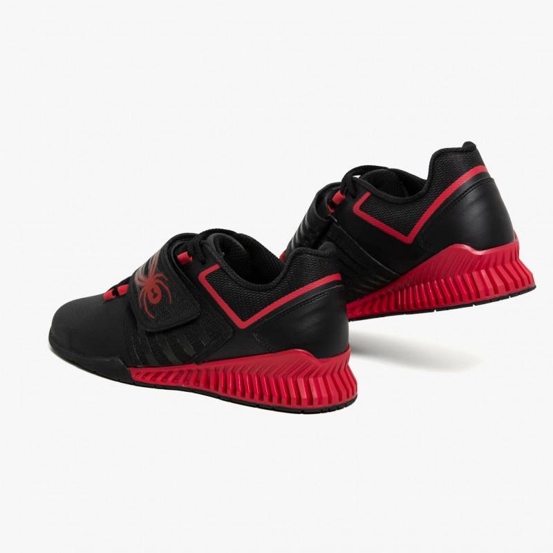 Vzpěračské boty SPYDER TRAPDOOR - černo/červené