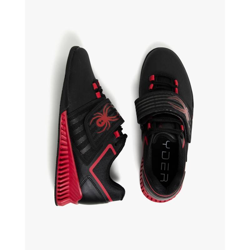 Gewichtsheben Schuhe SPYDER TRAPDOOR - schwarz/rot