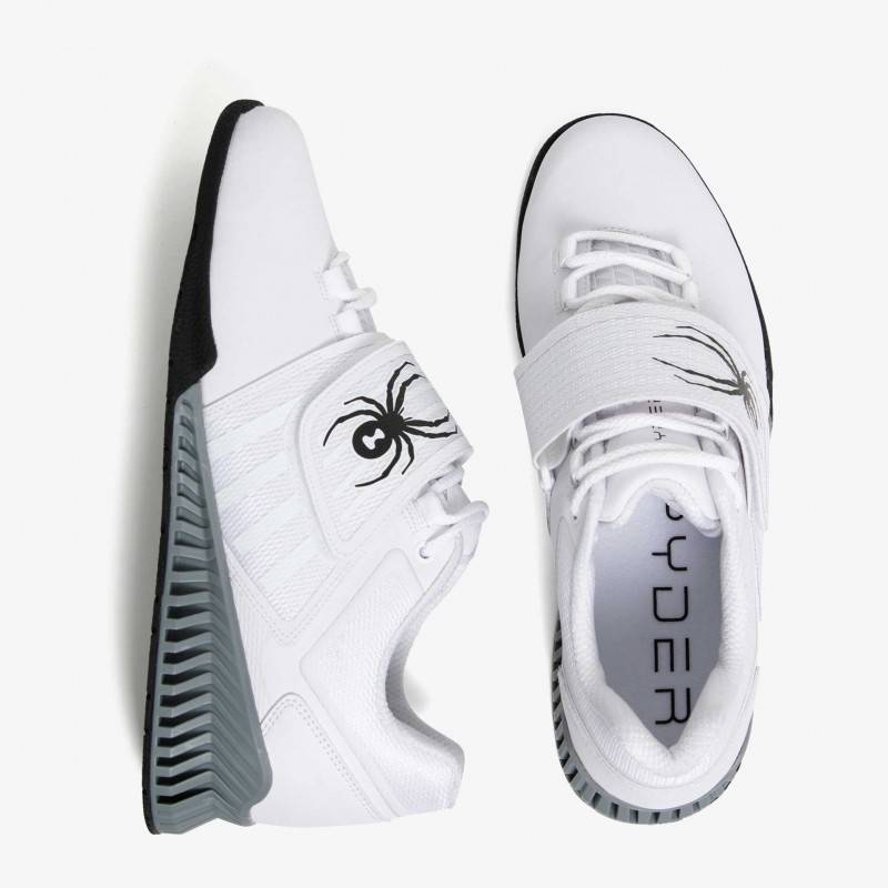 Gewichtsheben Schuhe SPYDER TRAPDOOR - weiss/schwarz