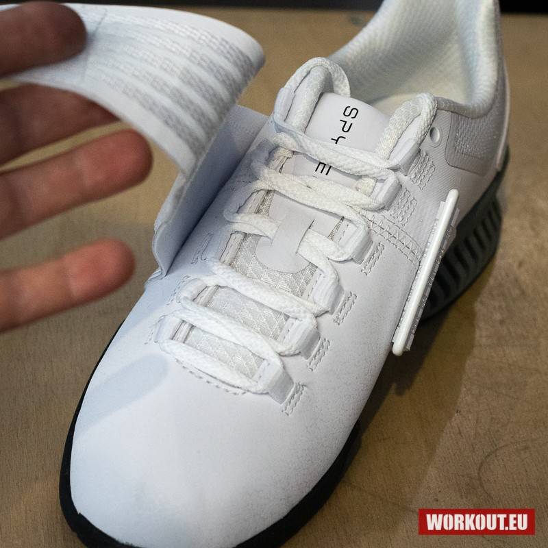 Weightlifting Shoes SPYDER TRAPDOOR - white/black