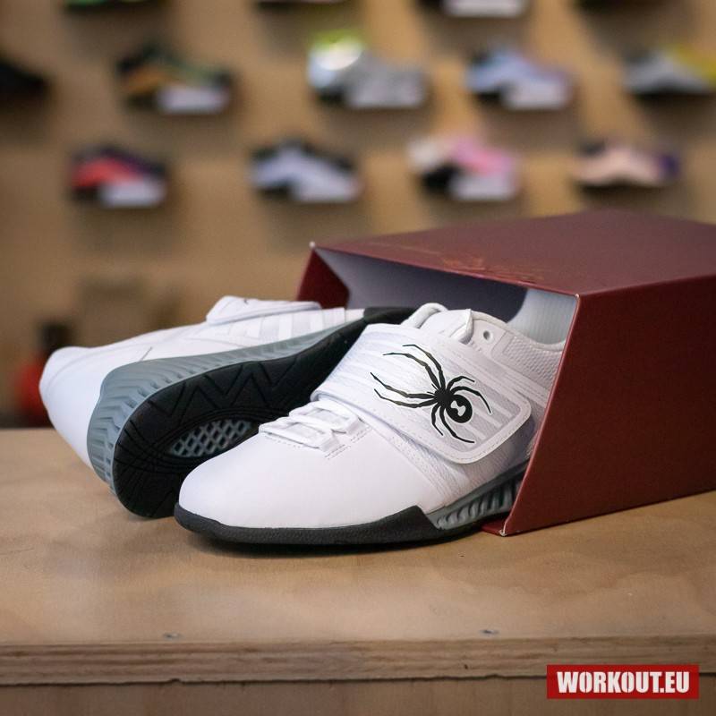 Vzpěračské boty SPYDER TRAPDOOR - bílo/černé