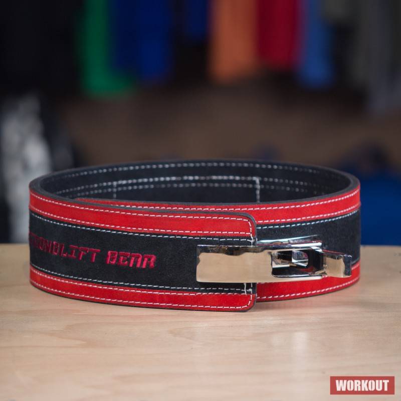Lever Powerliftng Belt - Red
