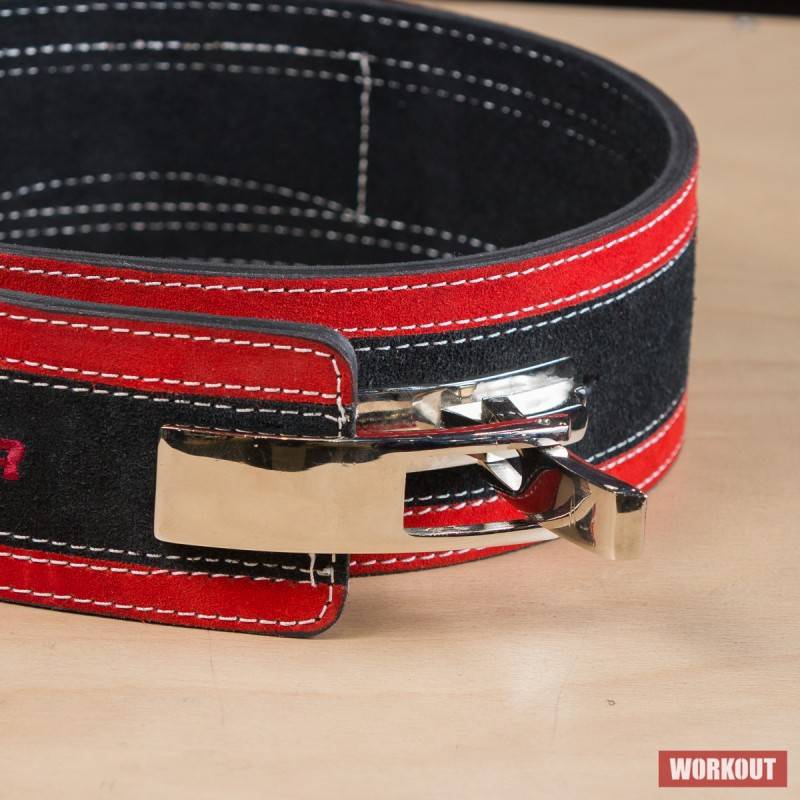 Lever Powerliftng Belt - Red