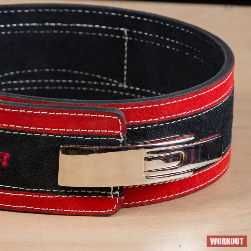 Lever Powerliftng Belt - Red
