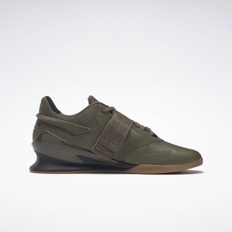 Man weightlifting shoes Legacy Lifter II - army green