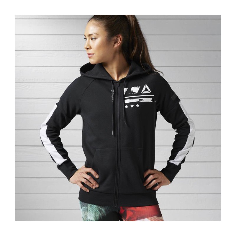 Mikina WOR CS FZ HOODIE BK2897