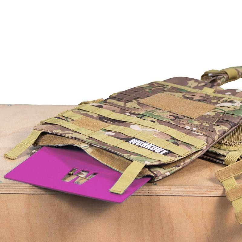 2 x 2.41 kg plates for a weight vest WORKOUT - WOMEN MURPH (14 lb with vest)