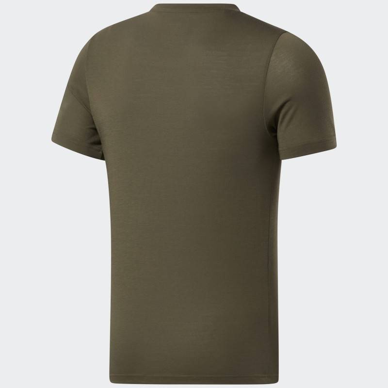 Pánské tričko Reebok Athlete Tee - zelené