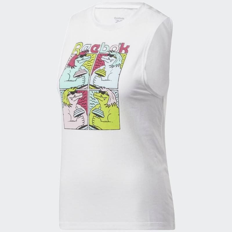 Woman top Reebok Tank Top Tank - Graphic