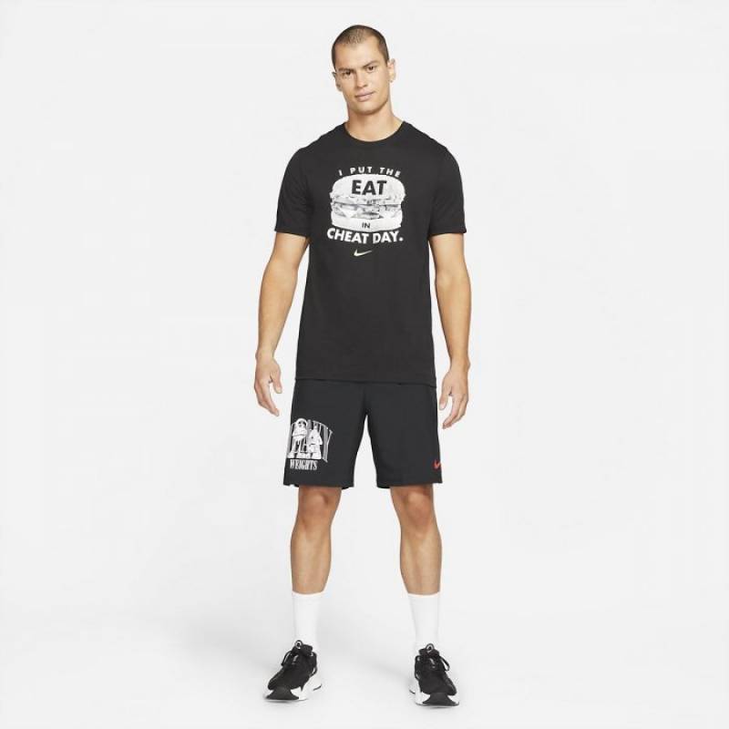 Man Shorts Nike - black