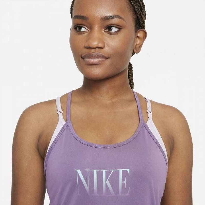 Woman Top Nike Dri-FIT - purple
