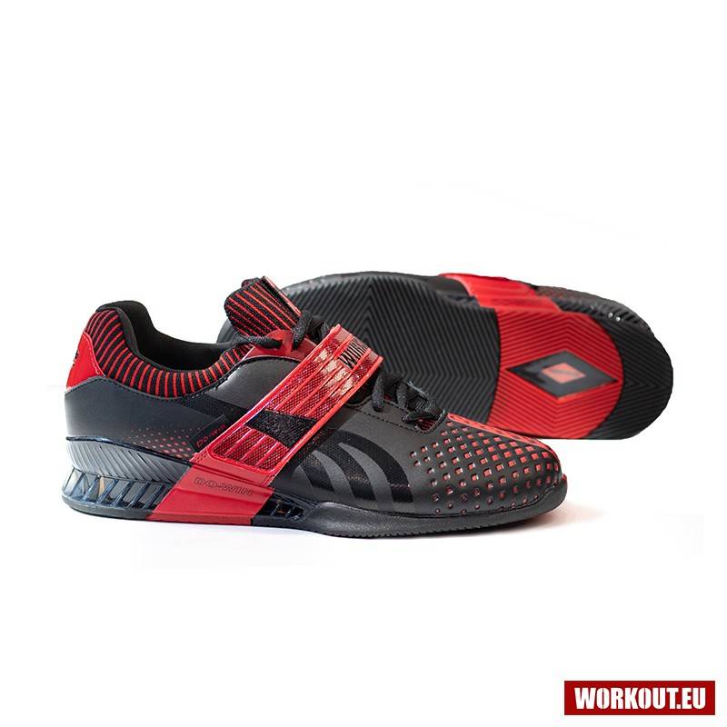 Boty na vzpírání WORKOUT 2.0 - black/red