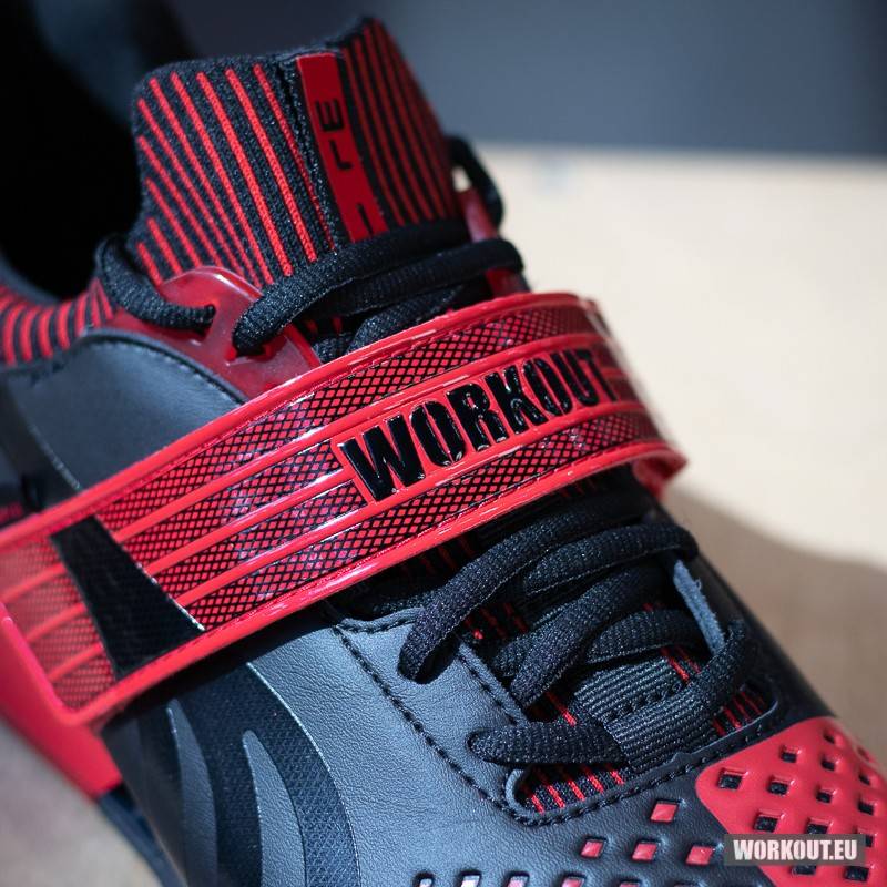 Boty na vzpírání WORKOUT 2.0 - black/red