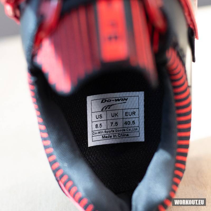 Boty na vzpírání WORKOUT 2.0 - black/red