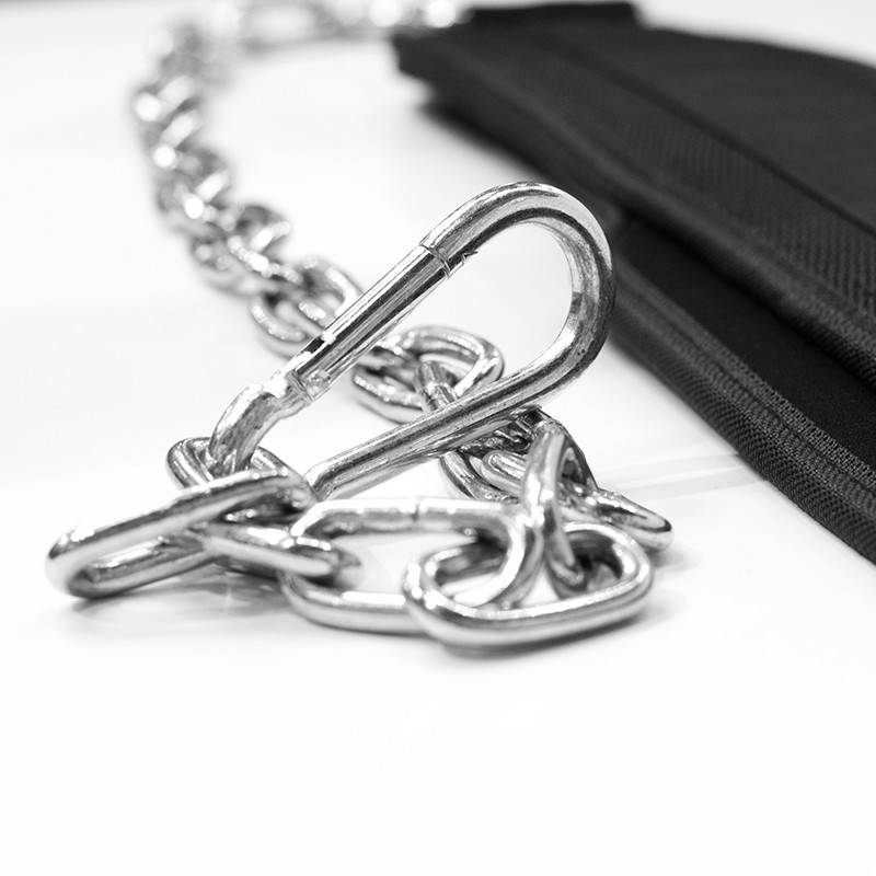 Opasek na závaží s řetězem - dip belt WORKOUT