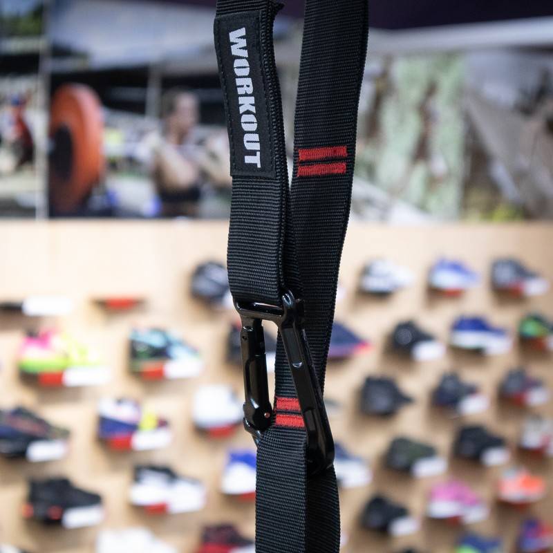 Gymnastické kruhy WORKOUT dřevěné 28 mm