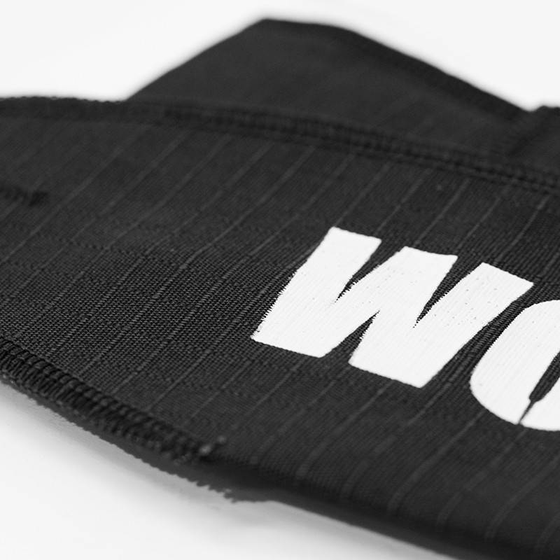Ripstop Cotton Wrist Wraps WORKOUT- Black