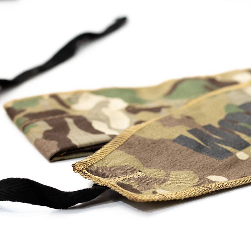 Ripstop Cotton Wrist Wraps WORKOUT- Camo