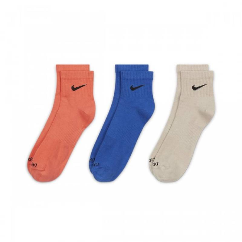 Socks Nike Everyday Lightweight - 3 pairs (colored)