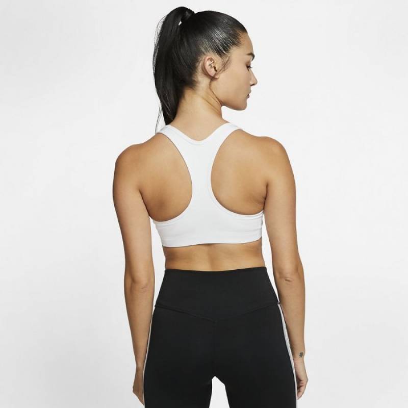 Woman Bra Nike Swoosh - medium support white