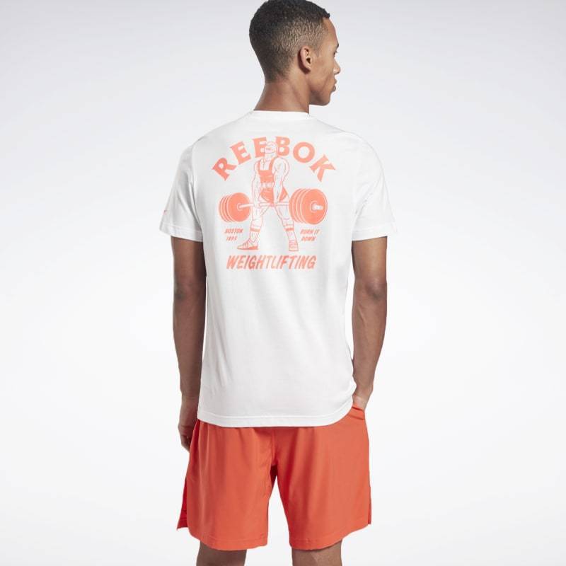 Pánské tričko Reebok Weightlifting Tee - GI8430