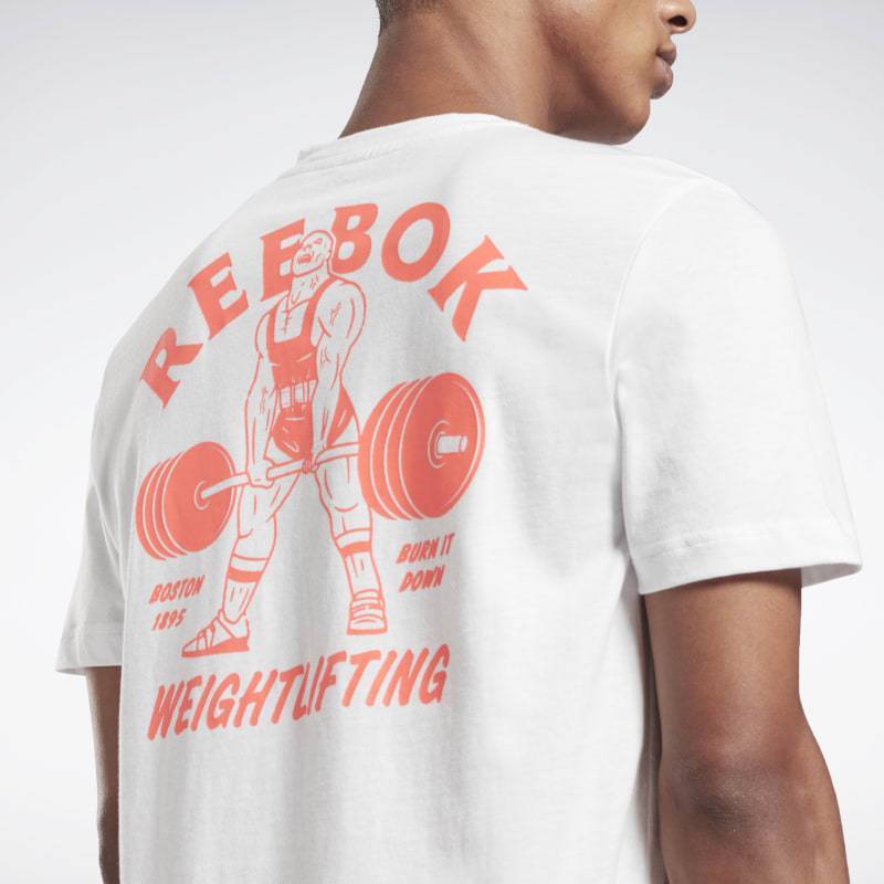 Man T-Shirt Reebok Weightlifting Tee - GI8430