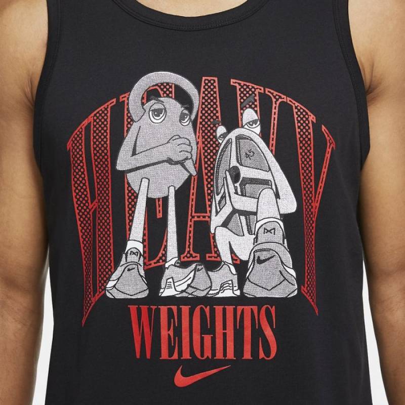 Man Top Nike weights - black