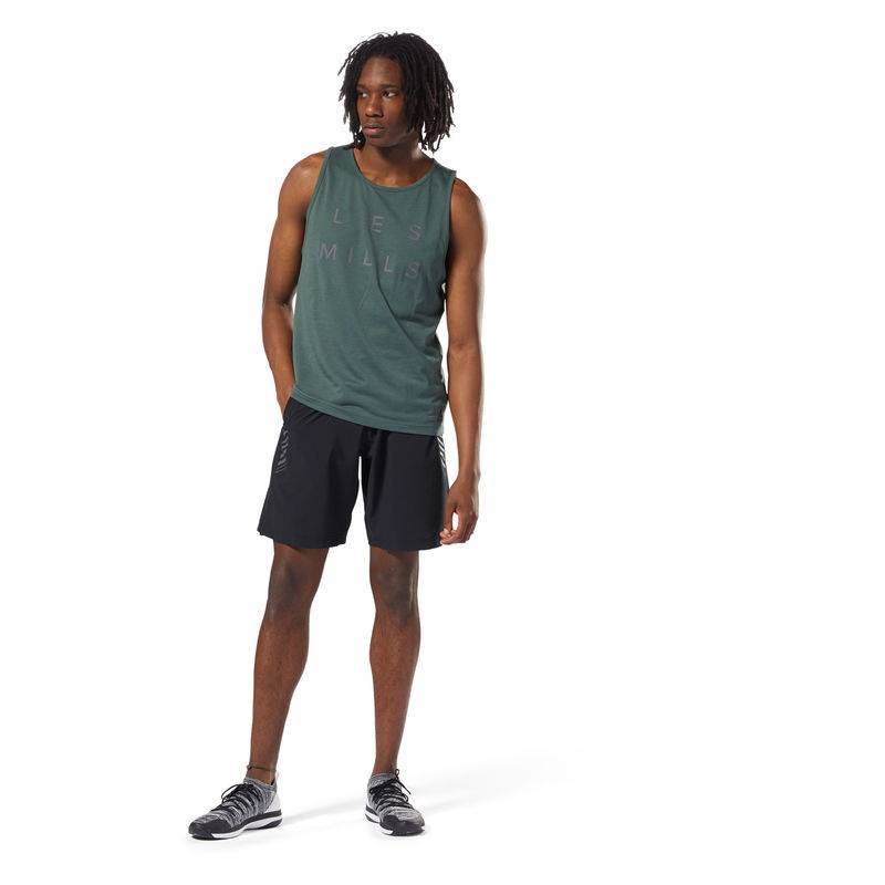 Pánské tílko Les Mills DUAL BLEND TANK - DM3670