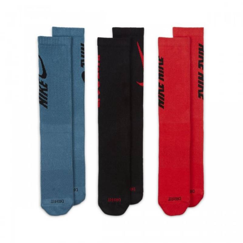 Nike multi color training socks