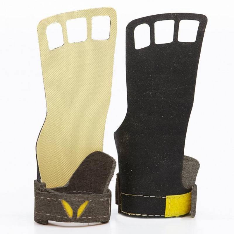 Pánské mozolníky Victory grips Tactical 3-prsté - šedé