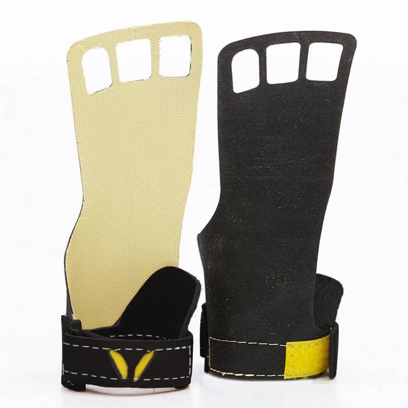 Dámské mozolníky Victory grips Tactical 3-prsté - černé