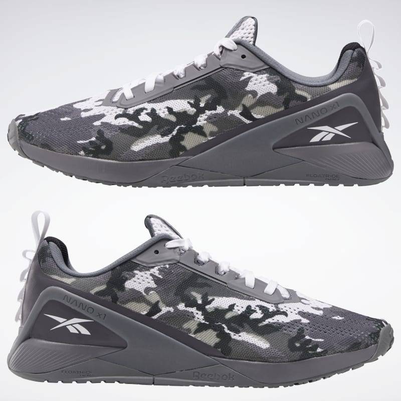 Man Shoes Reebok Nano X1 - camo grey