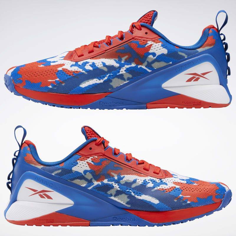 Woman Shoes Reebok Nano X1 - red/blue/white