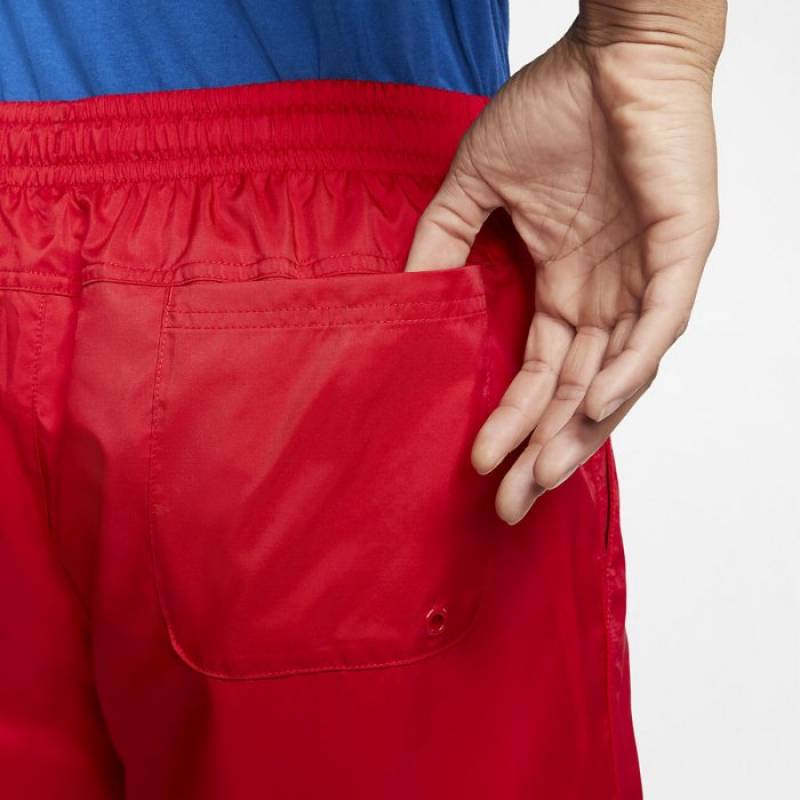 Man Shorts Nike university - red