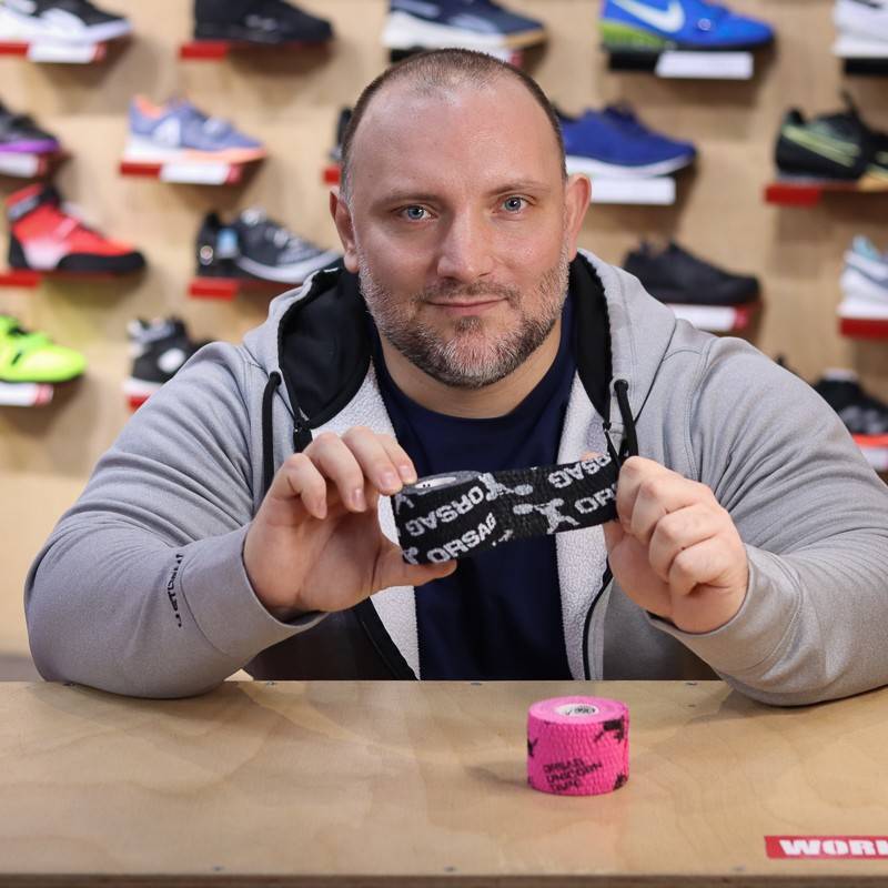 Thumb tape Orság - délka 6.9 m (černá)